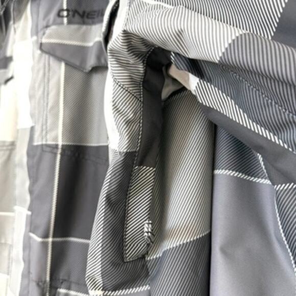 O'Neill Escape Series Waterproof Insulated Ski Snowboard Jacket Plaid Men XL - Picture 7 of 12